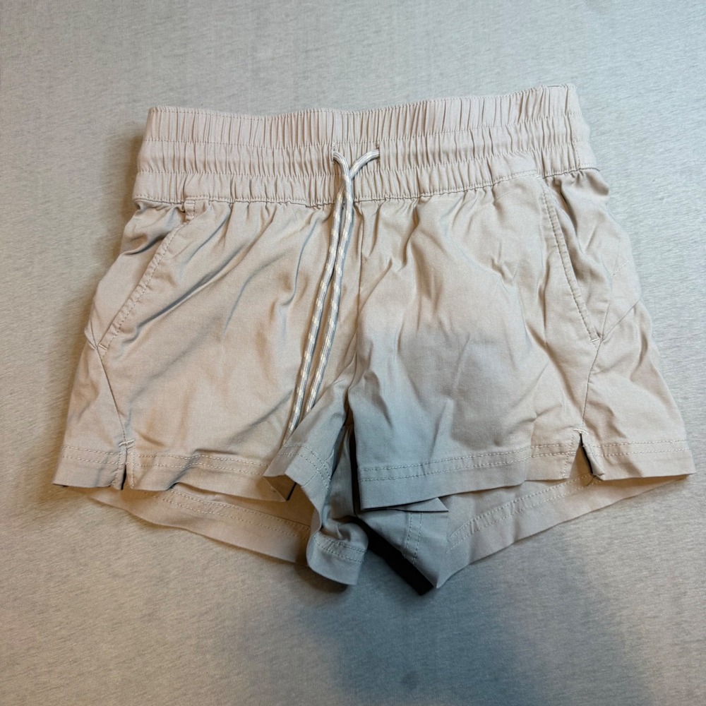 Avalanche Outdoor Supply Tan Hiking Shorts Womens Extra Small XS Stretch Khaki